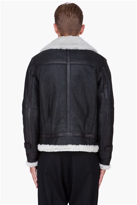 Givenchy Shearling Aviator Jacket 